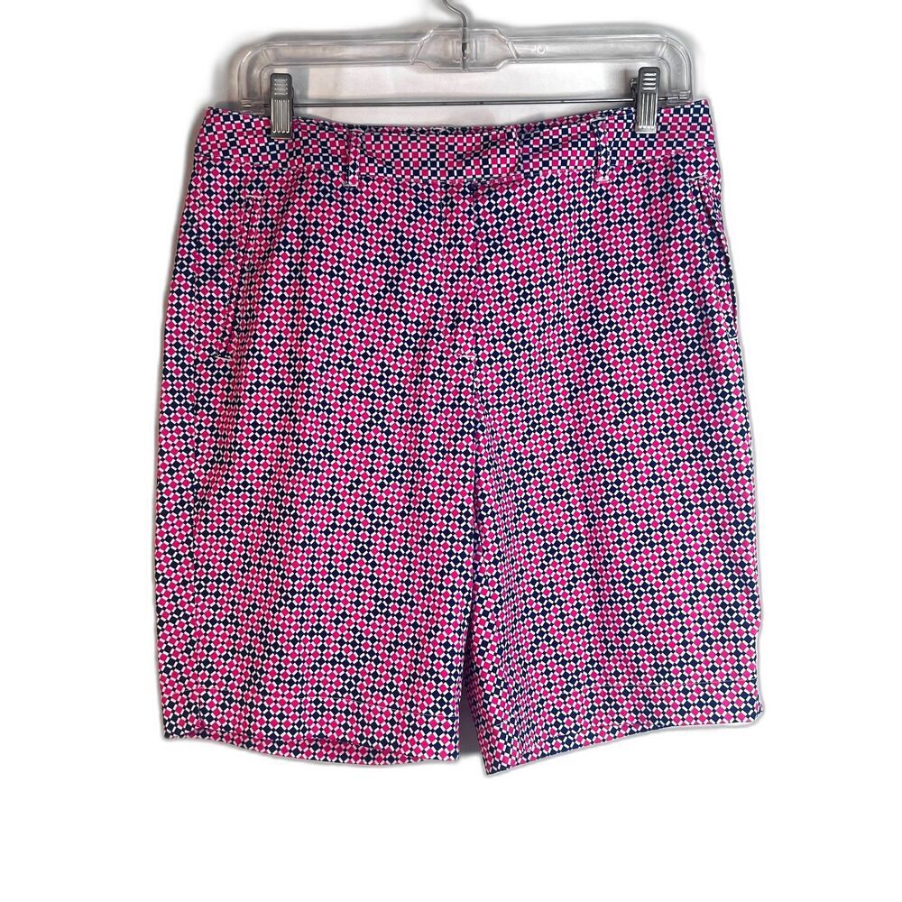 Lady Hagan Maximal Print Golf Athletic Short Size 6‎ Bermuda Sporty Activewear